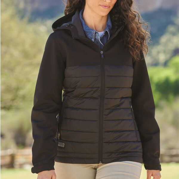 UMBA - Women's Vista Soft Shell Puffer Jacket Thumbnail