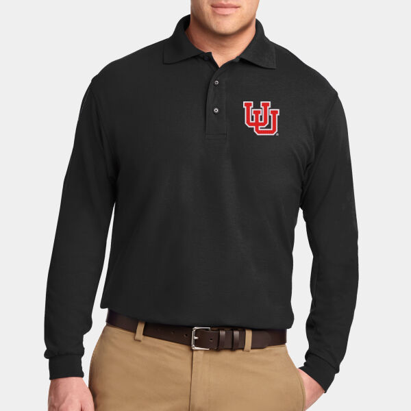 UMBA - Silk Touch Long Sleeve Polo Thumbnail