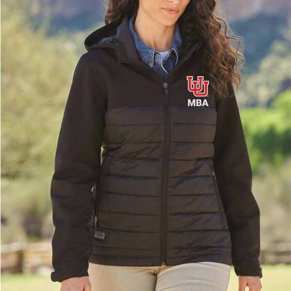 UMBA - Women's Vista Soft Shell Puffer Jacket Thumbnail